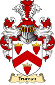 English Coat of Arms (v.23) for the family Truman