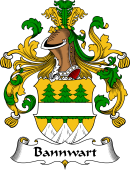 German Wappen Coat of Arms for Bannwart