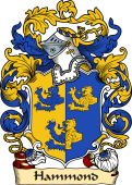 English or Welsh Family Coat of Arms (v.23) for Hammond