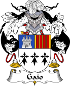 Portuguese Coat of Arms for Gaio