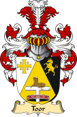 v.23 Coat of Family Arms from Germany for Toor