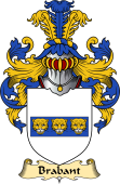 English Coat of Arms (v.23) for the family Brabant