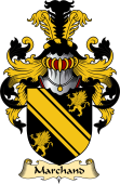 English Coat of Arms (v.23) for the family Marchand
