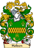 English or Welsh Family Coat of Arms (v.23) for Holden