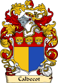English or Welsh Family Coat of Arms (v.23) for Caldecot (Sussex, Cambridgeshire, and Norfolk)
