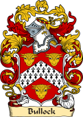 English or Welsh Family Coat of Arms (v.23) for Bullock
