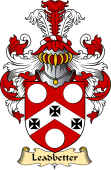English Coat of Arms (v.23) for the family Leadbetter or Leadbitter