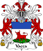 Italian Coat of Arms for Vacca