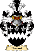 English Coat of Arms (v.23) for the family Durant