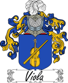 Araldica Italiana Coat of arms used by the Italian family Viola