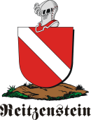 German shield on a mount for Reitzenstein