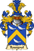 French Family Coat of Arms (v.23) for Rossignol