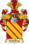 French Family Coat of Arms (v.23) for Godefroy