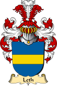 v.23 Coat of Family Arms from Germany for Leth
