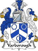 English Coat of Arms for the family Yarborough