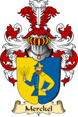 v.23 Coat of Family Arms from Germany for Merckel