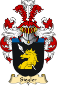 v.23 Coat of Family Arms from Germany for Siegler