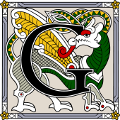 Heraldic Alphabet G