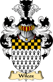 English Coat of Arms (v.23) for the family Wilcox