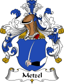 German Wappen Coat of Arms for Metzel