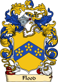 English or Welsh Family Coat of Arms (v.23) for Flood (Honiton, Devon)