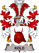 Coat of arms used by the Danish family Kold