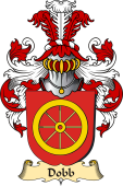 v.23 Coat of Family Arms from Germany for Dobb