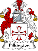 English Coat of Arms for the family Pilkington