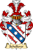 v.23 Coat of Family Arms from Germany for Schellerer