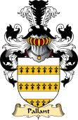 English Coat of Arms (v.23) for the family Pallant