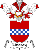Coat of Arms from Scotland for Lindsay