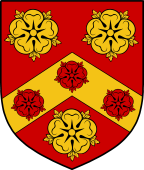 English Family Shield for Gold