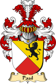 v.23 Coat of Family Arms from Germany for Paul