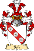 v.23 Coat of Family Arms from Germany for Dold