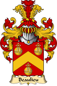 French Family Coat of Arms (v.23) for Beaulieu