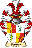 v.23 Coat of Family Arms from Germany for Senner