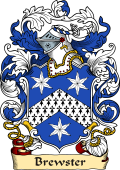 English or Welsh Family Coat of Arms (v.23) for Brewster (Northampton)