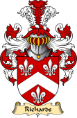 English Coat of Arms (v.23) for the family Richards I