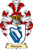 v.23 Coat of Family Arms from Germany for Harpen