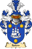 Scottish Family Coat of Arms (v.23) for Spiers