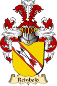 v.23 Coat of Family Arms from Germany for Reinbold