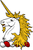 Family crest from Scotland for Ker (Duke of Roxburghe)
