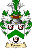 English Coat of Arms (v.23) for the family Forster or Foster