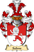 v.23 Coat of Family Arms from Germany for Solms