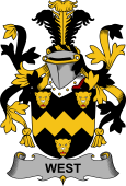 Irish Coat of Arms for West