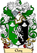 English or Welsh Family Coat of Arms (v.23) for Clay (London)