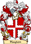 English or Welsh Family Coat of Arms (v.23) for Haydon (Baconstrope, Norfolk)