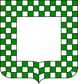 Shield #1-Bordure Chequy