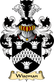 English Coat of Arms (v.23) for the family Wiseman