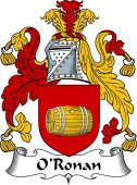 Irish Coat of Arms for O'Ronan